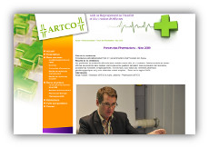 ARTCO - Cr&eacute;ation de site internet