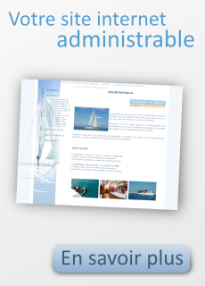 Site internet administrable