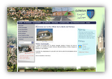 Mairie de Clérieux - Création de site internet